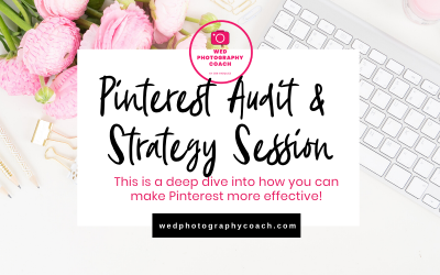 Pinterest Audit and Strategy Sessions