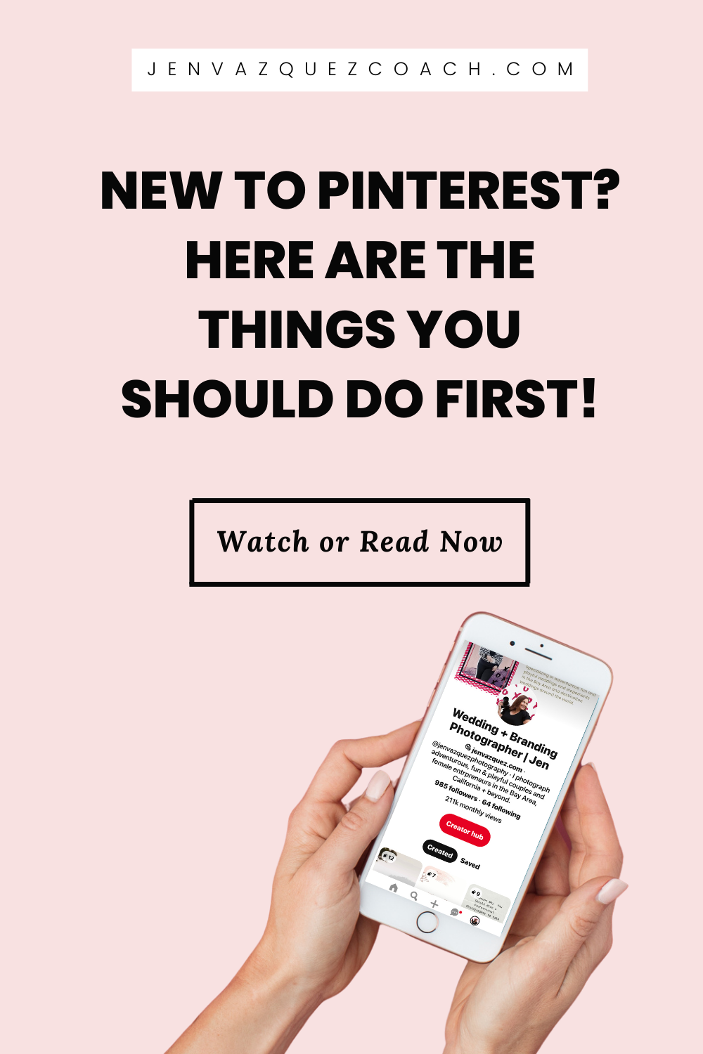 10 Things You Need to Do When Getting Started on Pinterest by Jen Vazauez