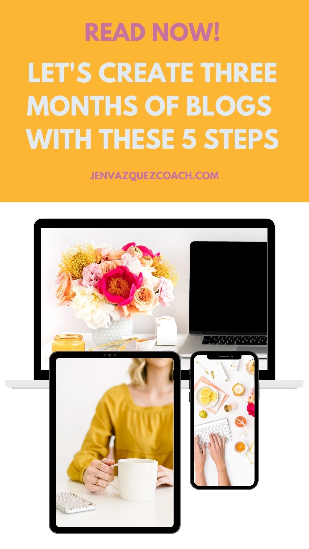 Let's Create Three Months of Blogs in 5 Steps