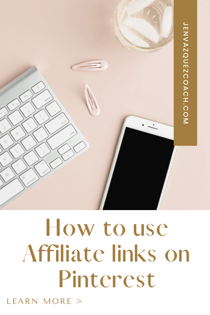 How to use amazon affiliate links on Pinterest to make money while you sleep by Jen Vazquez Marketing Strategist