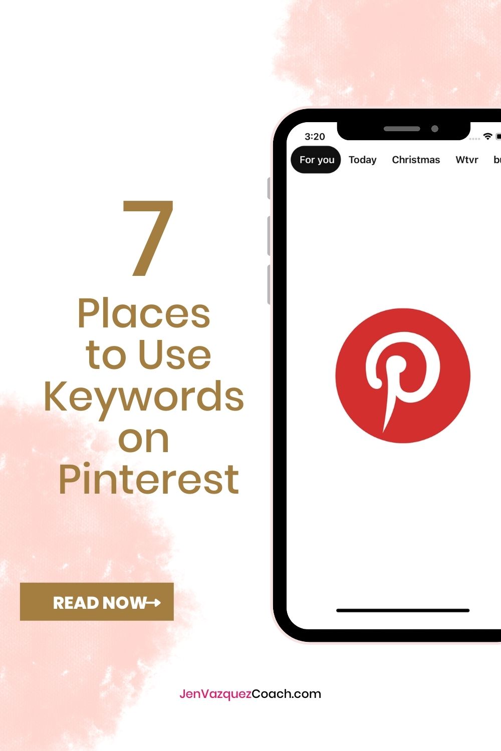 7 places to use keywords on Pinterest by Jen Vazquez Pinterest Strategist