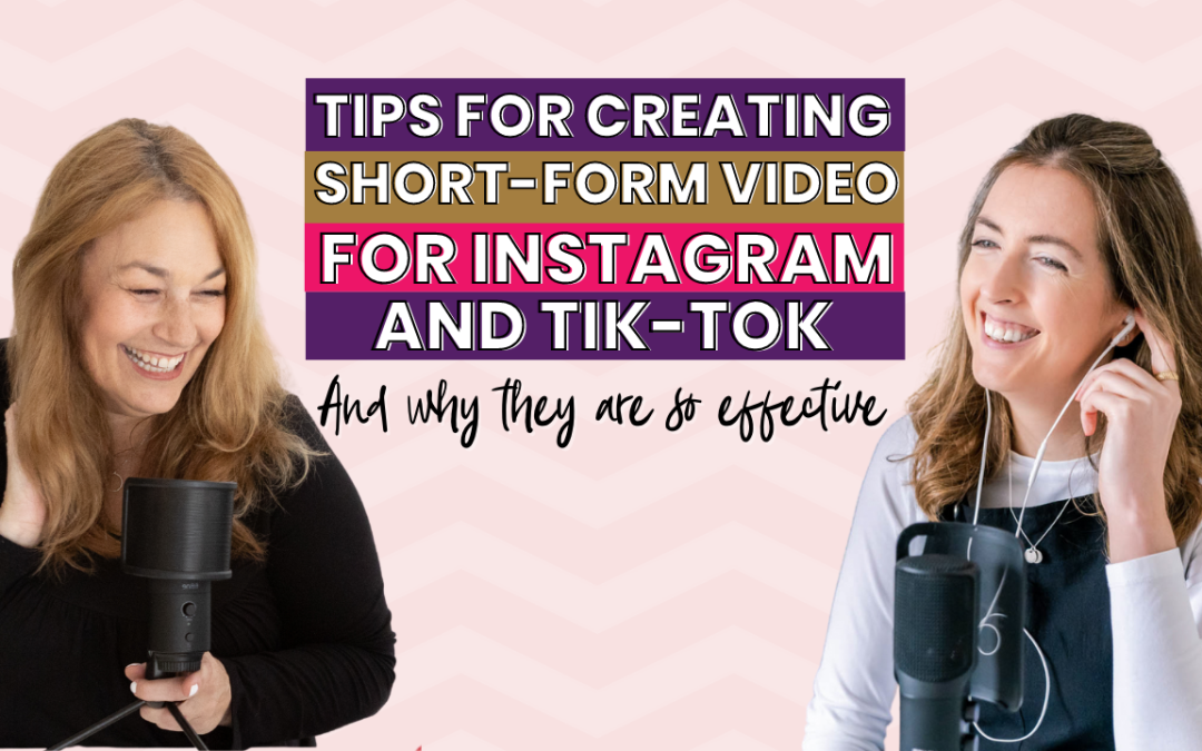 64 | Creating Short Form Videos for Instagram and TikTok with Pamela Miller of Content Clarity