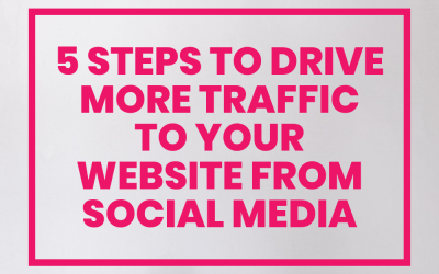 Steps to Drive More Traffic to Your Website From Social Media