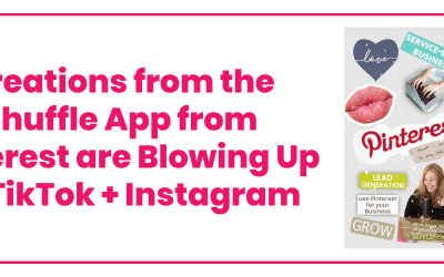 Creations from the Shuffle App from Pinterest are Blowing Up on TikTok and Instagram