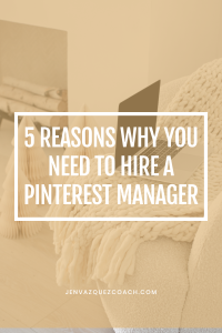 5 Reasons Why You Need to Hire a Pinterest Manager