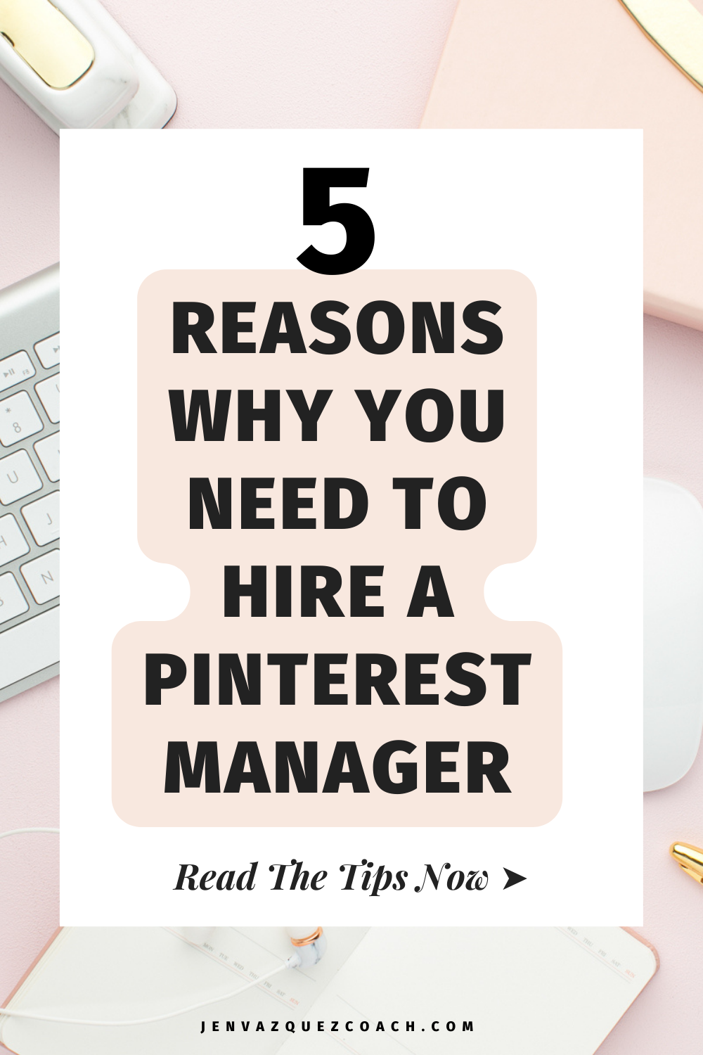 5 Reasons Why You Need To Hire A Pinterest Manager by Jen Vazquez Media Pinterest Marketing Management
