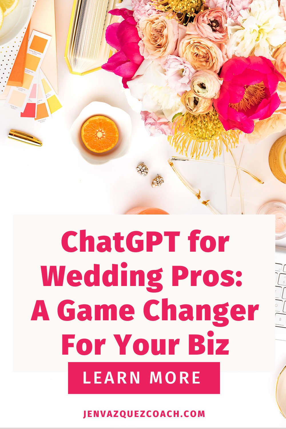 ChatGPT for Wedding Pros -  A Game Changer For Your Biz by Jen Vazquez Media 