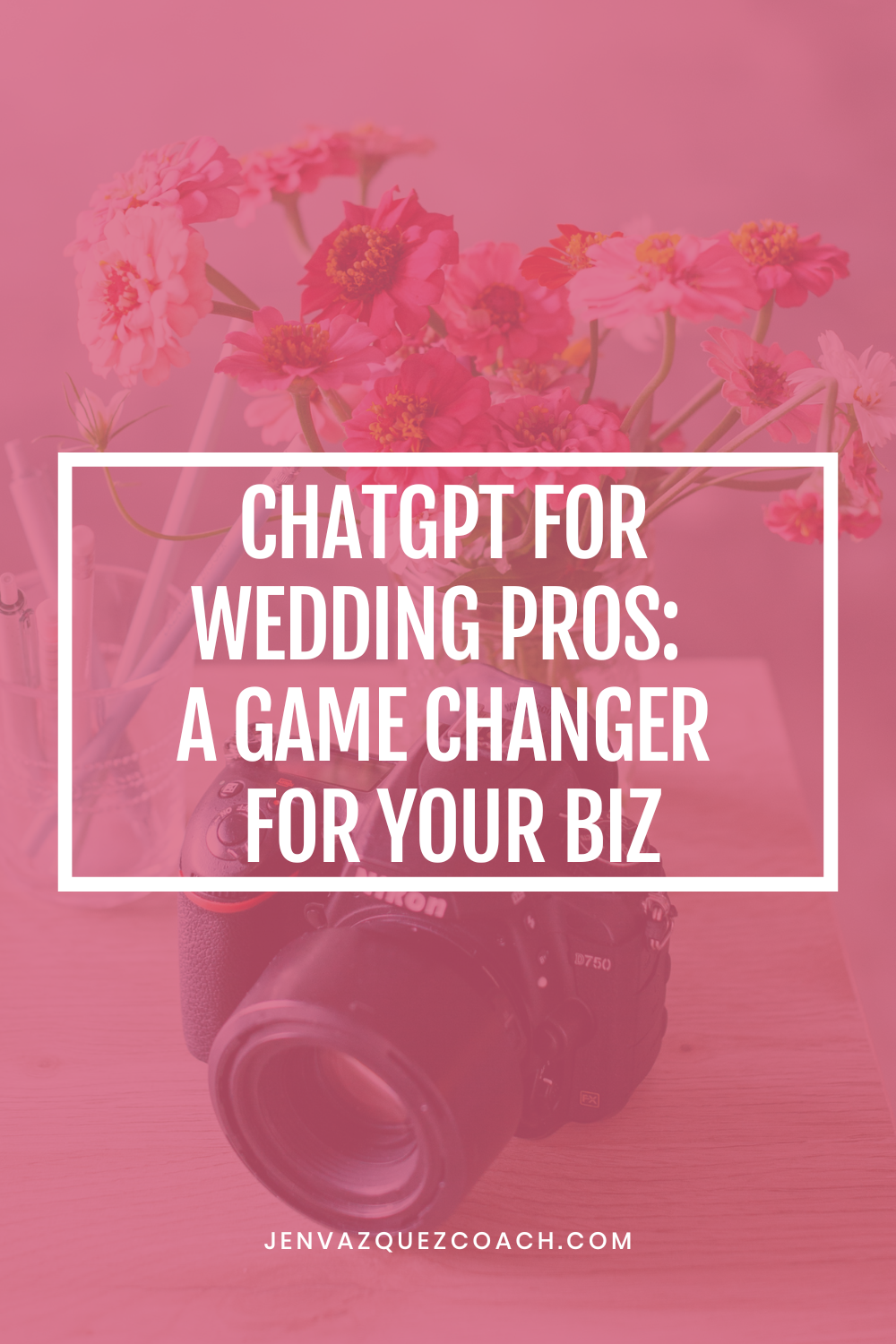 ChatGPT for Wedding Pros - A Game Changer For Your Biz by Jen Vazquez Media