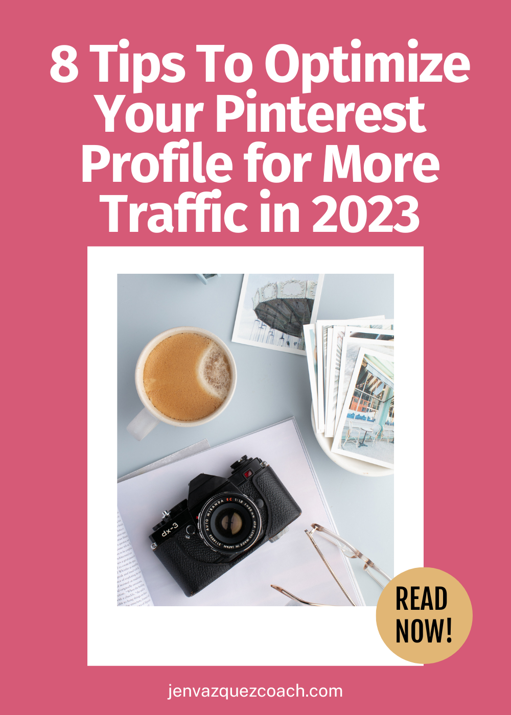 Maximizing Your Pinterest Presence in 2023 A Beginner's Guide to Success on the Platform by Jen Vazquez Media Pinterest Marketing Strategist 