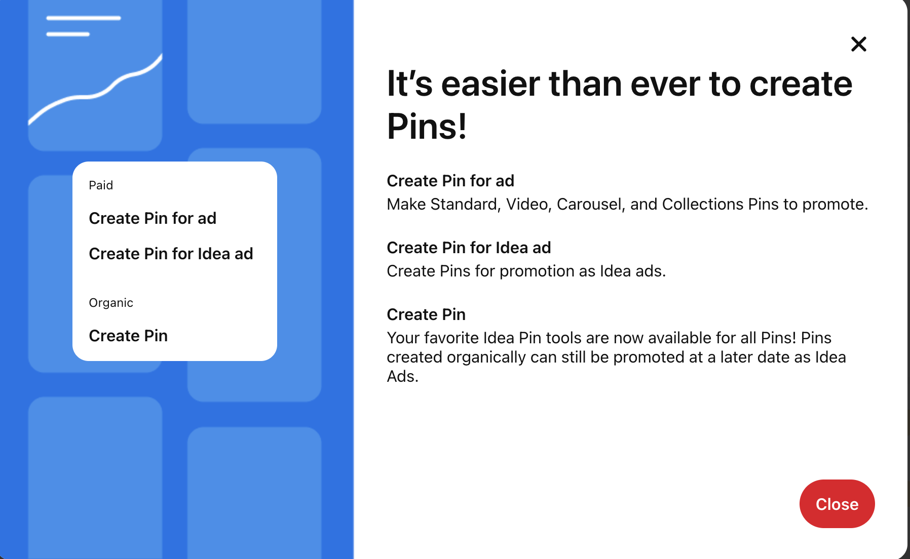 big pinterest news What you will see logging in to Pinterest