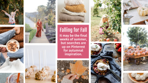 What people on Pinterest are searching for this week Falling for Fall