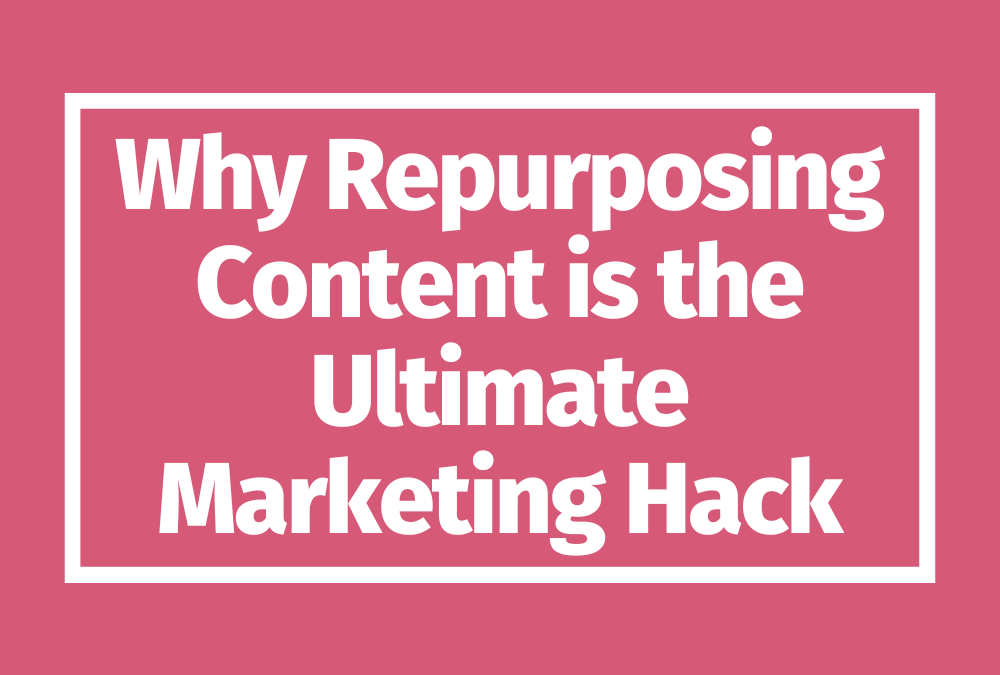 Unlocking the Secrets: Why Repurposing Content is the Ultimate Marketing Hack