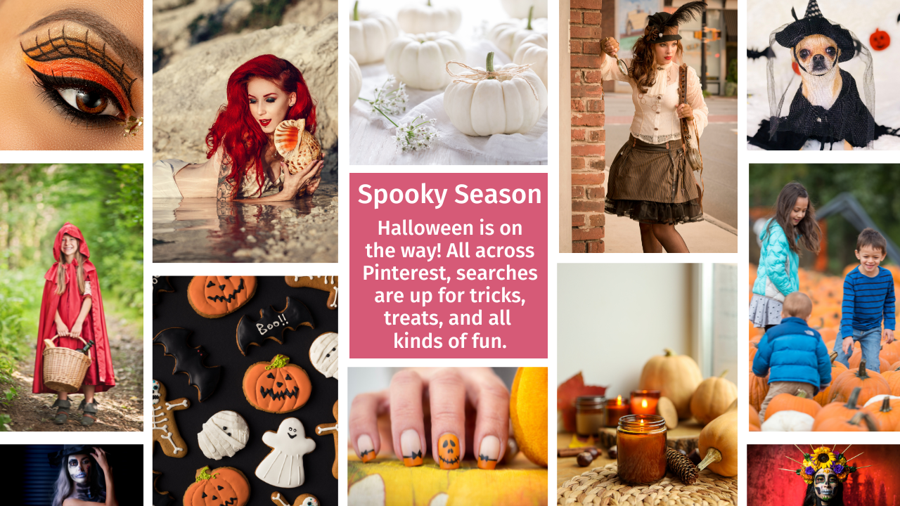 9-22-23 What people on Pinterest are searching for this week SPOOKY SEASON by Jen Vazquez Media