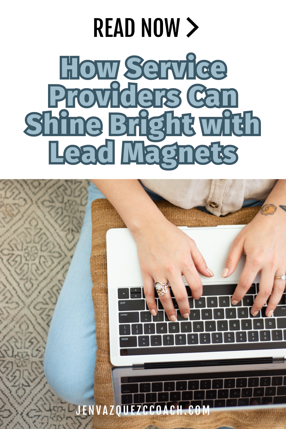 How Service Providers Can Shine Bright with Lead Magnets by Jen Vazquez Media jenvazquezcoach.com