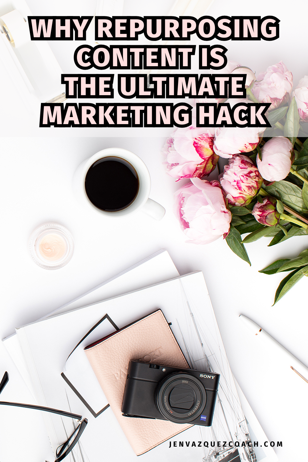 Unlocking the Secrets: Why Repurposing Content is the Ultimate Marketing Hack by Jen Vazquez Media - Marketing Expert and Pinterest Strategist
