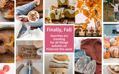 What people on Pinterest are searching for this week: Finally Fall
