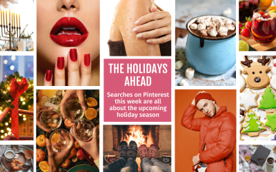 What Are People Searching For on Pinterest This Week? THE HOLIDAYS AHEAD