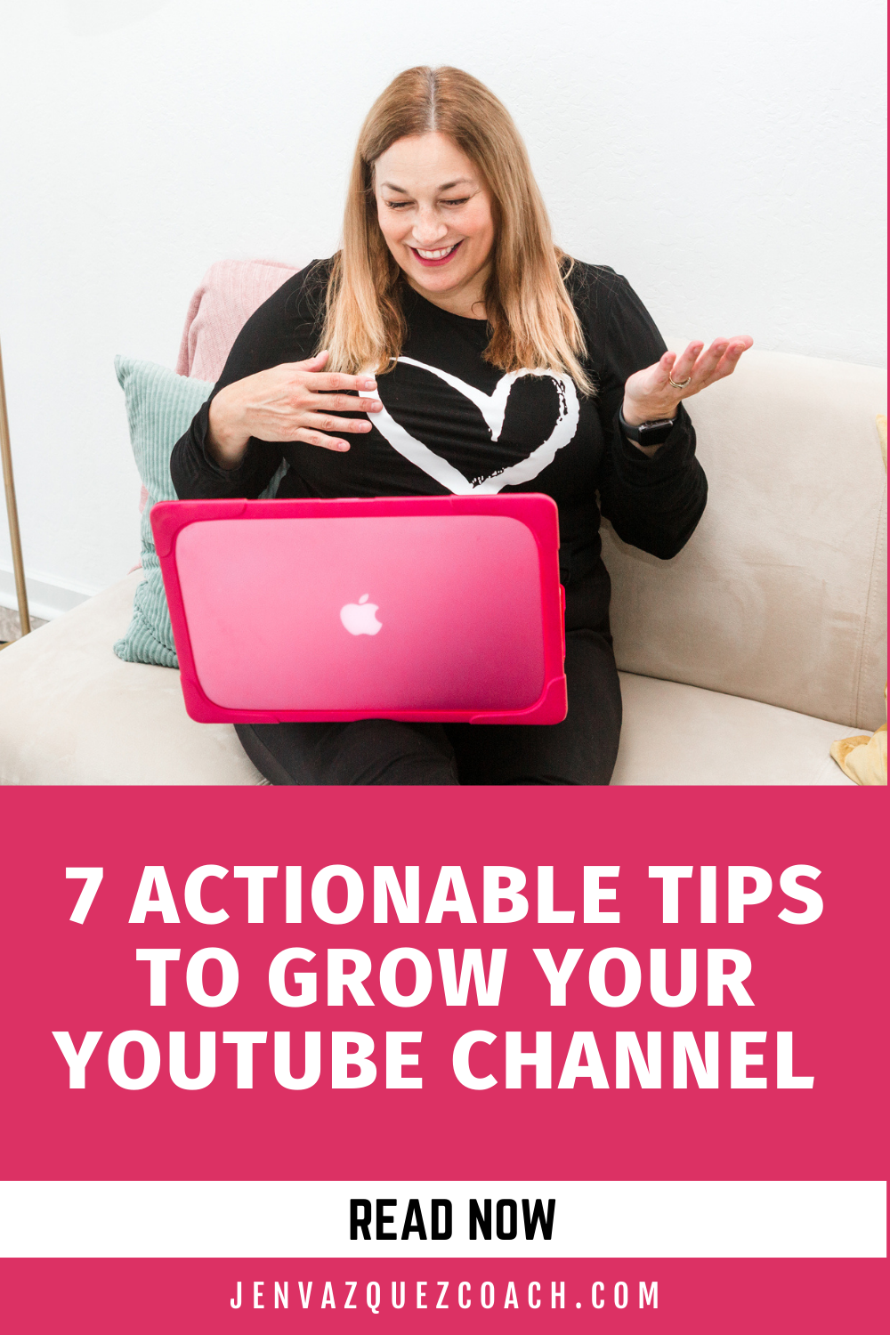 Grow Your YouTube Channel with Pinterest 7 Actionable Tips by Jen Vazquez Media