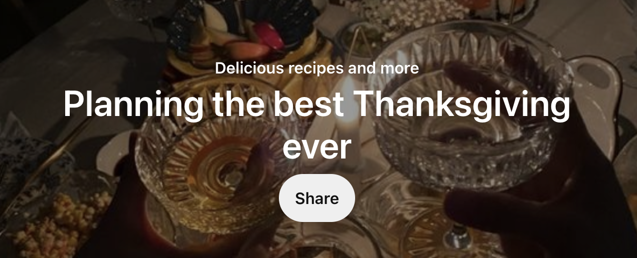 What Are People Searching For on Pinterest Trends This Week: HOSTING THANKSGIVING by Jen Vazquez Media
