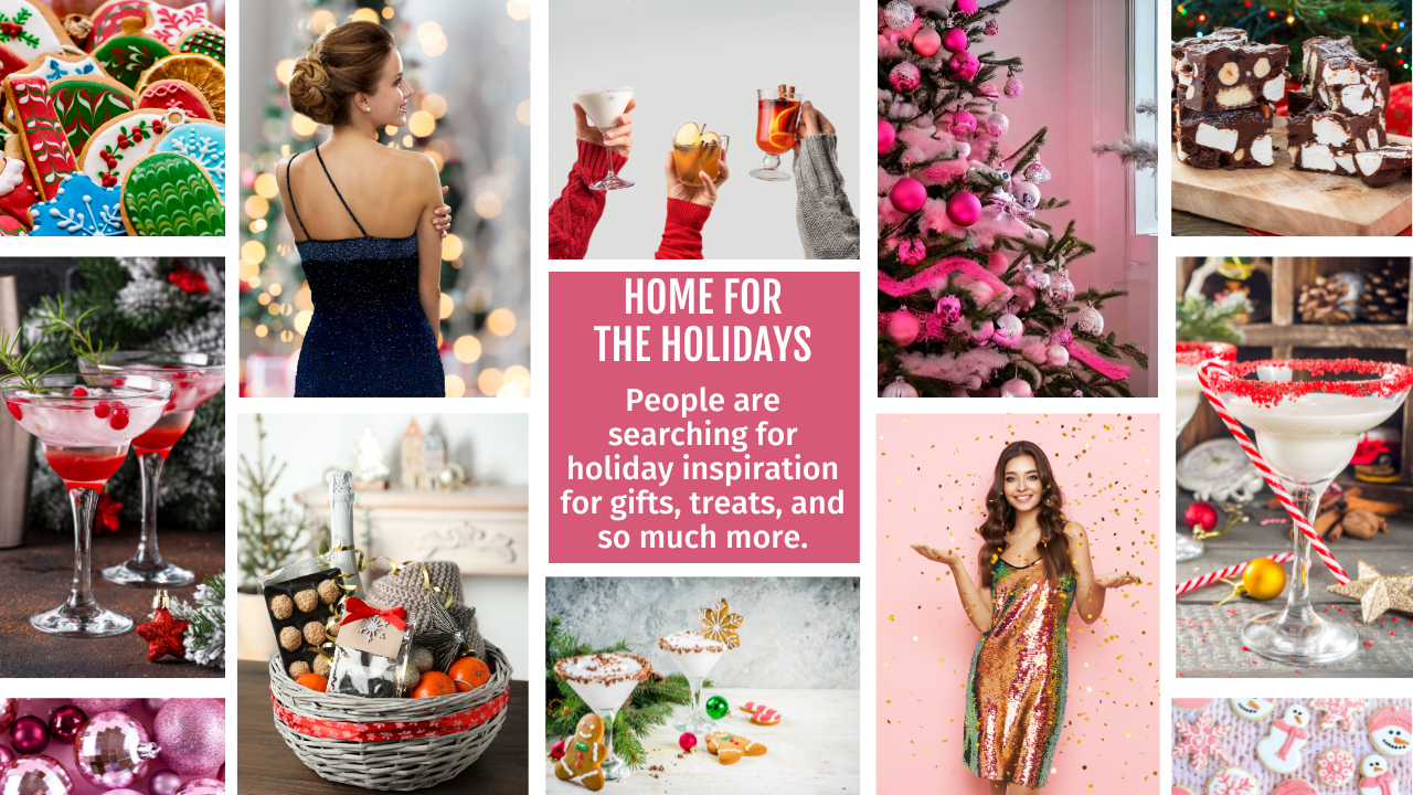 12-1-23 Pinterest Trends: Home For The Holidays blog header jen vazquez media