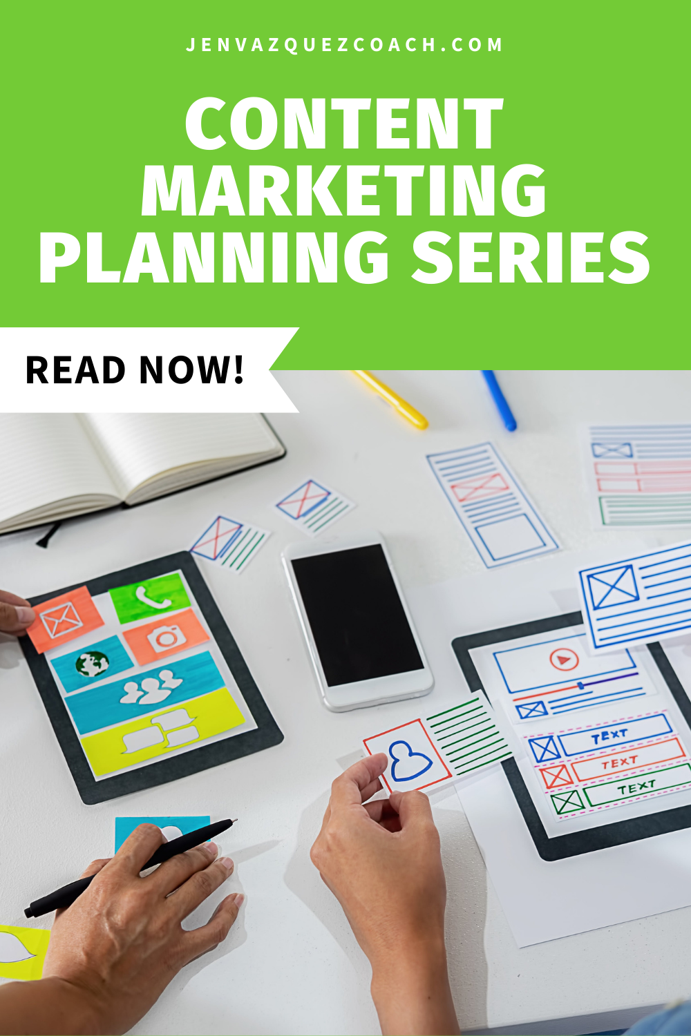 Content Marketing Planning Series Part 2: Quarterly Content Planning Based on Data Insights by Jen Vazquez Media