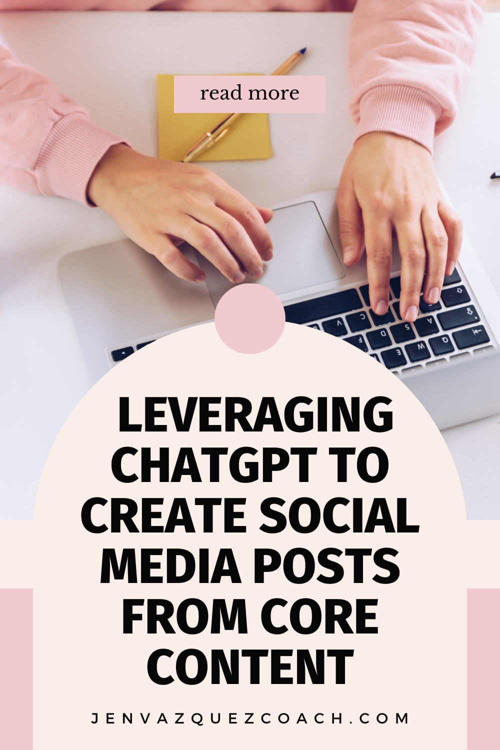 Leveraging ChatGPT to Create Social Media Posts from Core Content by Jen Vazquez Media