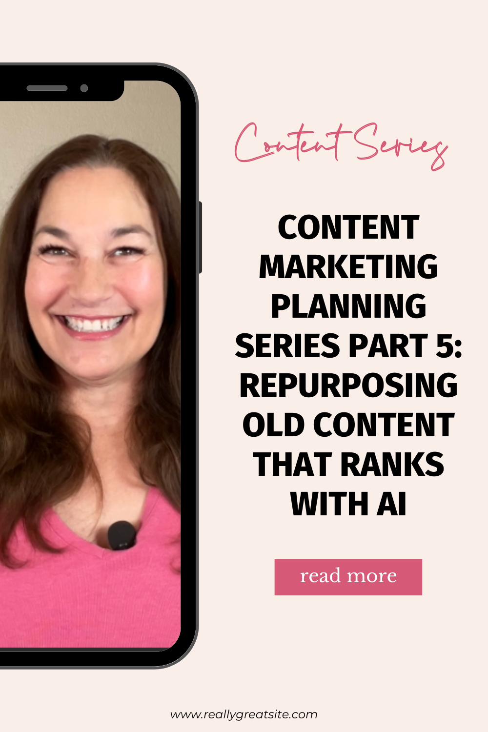 Content Marketing Planning Series Part 5 Repurposing Old Content That Ranks with Ai with Jen Vazquez Media