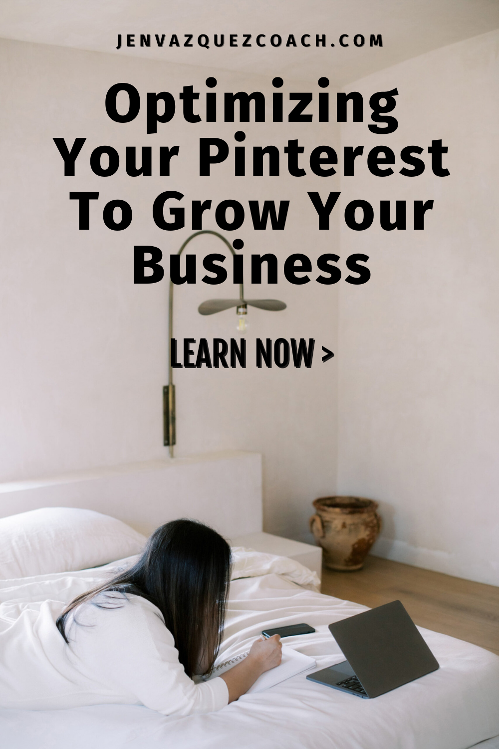 Optimizing Your Pinterest To Grow Your Business by Jen Vazquez media