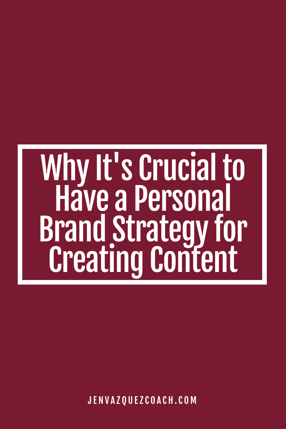 Why It's Crucial to Have a Personal Brand Strategy for Creating Content
