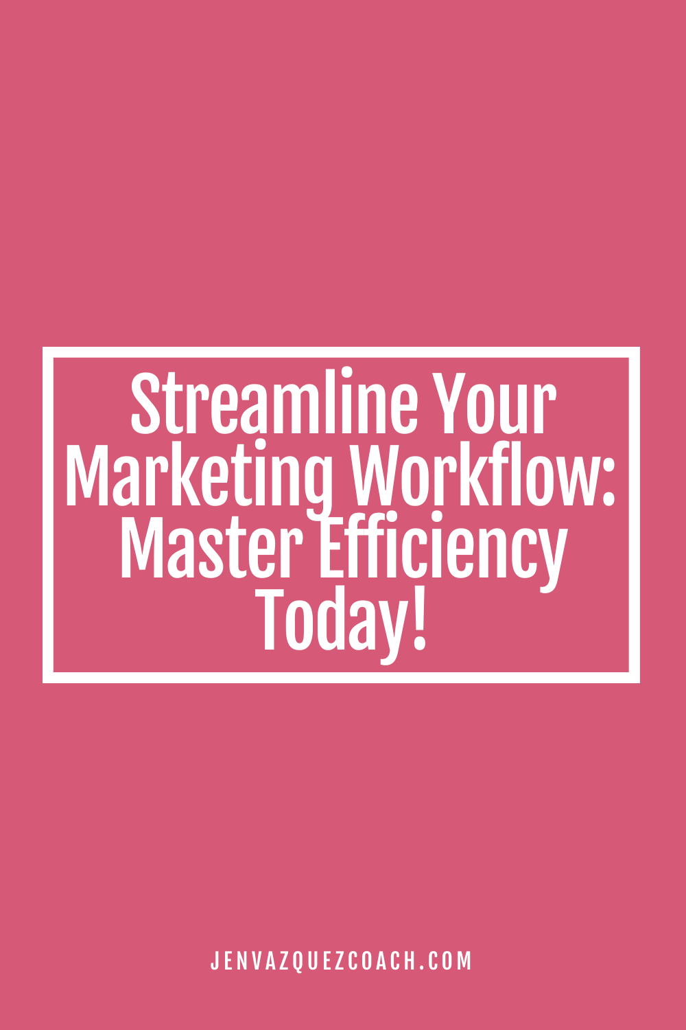 Overwhelmed by marketing tasks? Learn how to streamline your workflow with practical tips on mapping out processes, automating repetitive tasks, and enhancing team collaboration. Boost efficiency, reduce stress, and achieve better results in your marketing efforts.