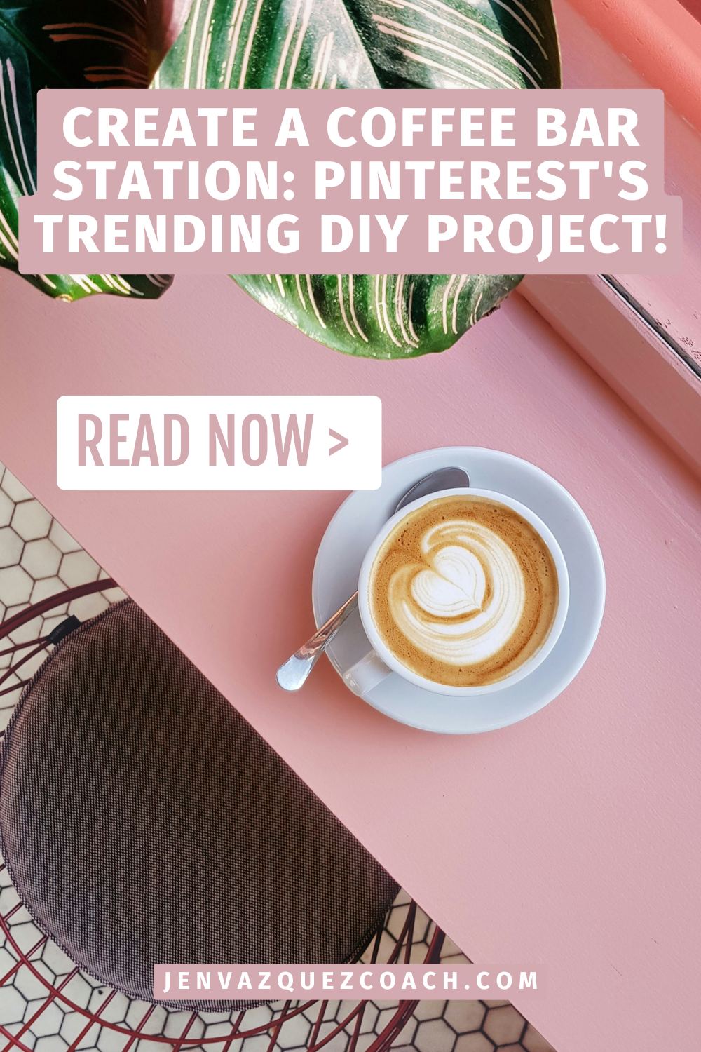 Create a Coffee Bar Station_ Pinterest's Trending DIY Project! by Jen Vazquez Media Pinterest Manager and Strategist