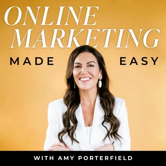 8 Must-Listen Podcasts for Actionable Marketing Tips and Expert Insights by Jen Vazquez Media - Online Marketing Made Easy with Amy Porterfield