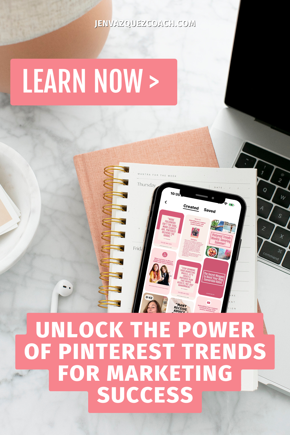 Unlock the Power of Pinterest Trends for Marketing Success by Jen Vazquez Media