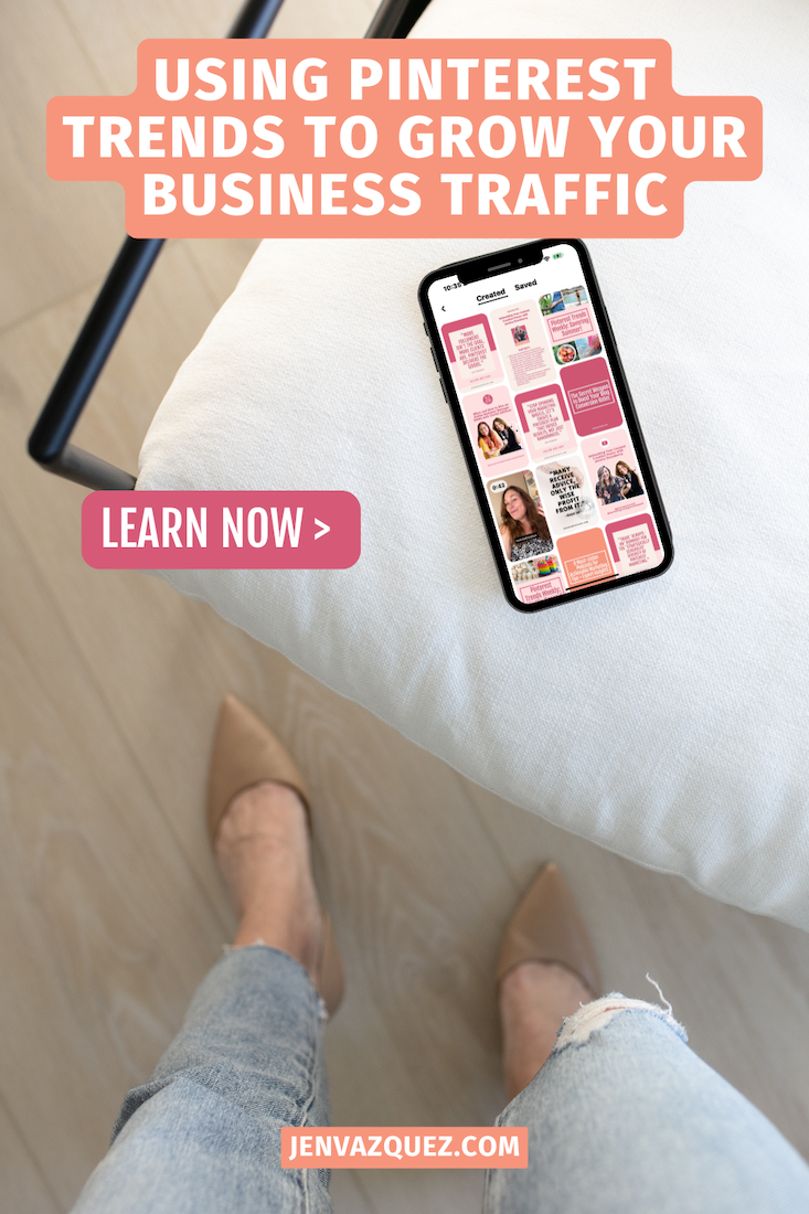 Using Pinterest Trends to Grow Your Business Traffic by Jen Vazquez Media