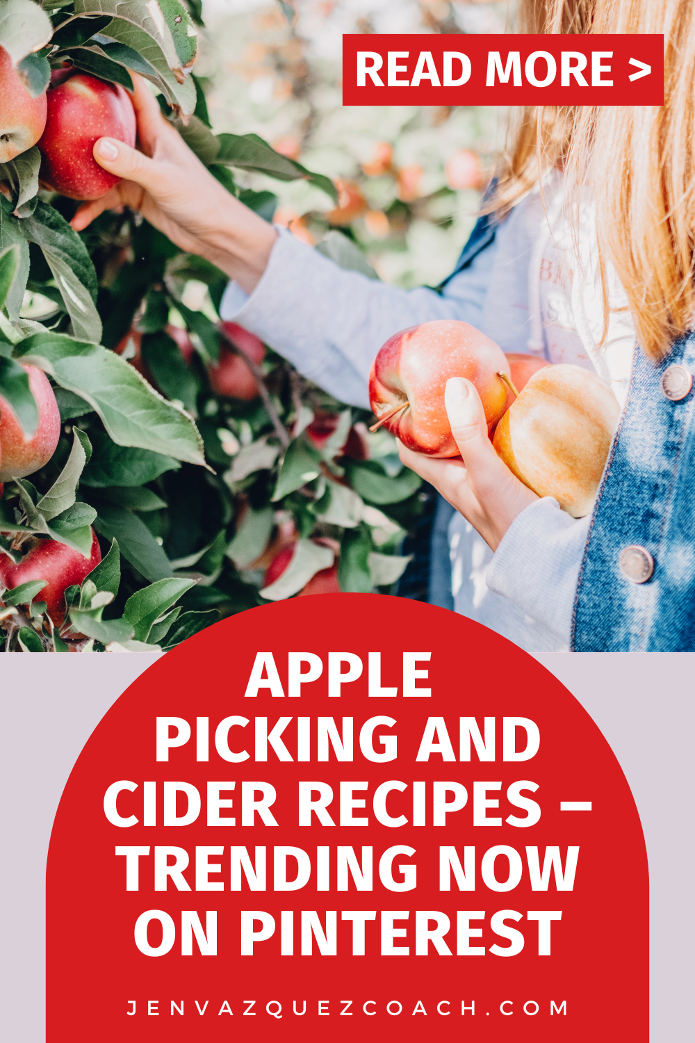 Apple Picking and Cider Recipes – Trending Now on Pinterest by Jen Vazquez Media Pinterest Manager and Educator