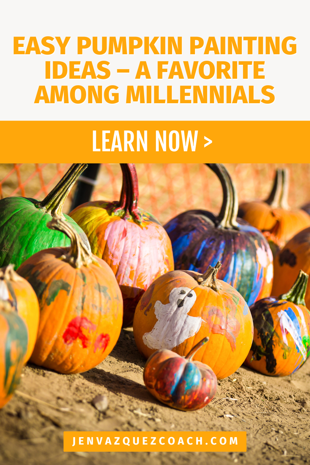 Easy Pumpkin Painting Ideas – A Favorite Among Millennials by Jen Vazquez Media Pinterest Manager and Educator