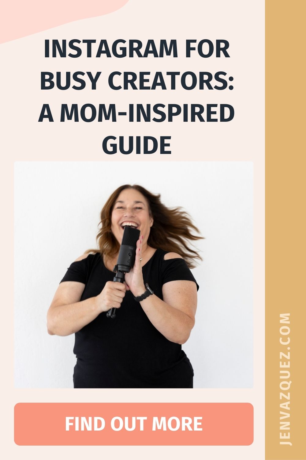 Instagram can feel like mom life—so many parts to juggle! This guide simplifies each feature, from Reels and Stories to Lives and Threads. Show up naturally and make your audience feel like part of your family with these actionable tips.<br />
 by Jen Vazquez Media