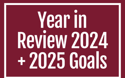 10 | Year in Review 2024 + 2025 Goals on the Marketing Duo Podcast